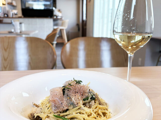 ������G�ߌ���̃I�C���x�[�X�̐��n���ƃ����R���̃p�X�^�B�����ς�Ƃ��Ă��ĂƂĂ��������������B_���]�[�g�J�t�F toi toi toi