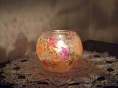 ��������񂳂��candle�@tomato�ւ̓��e�ʐ^1