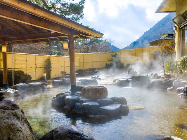 「森の湯」は箱根最大級の庭園露天風呂が自慢_箱根小涌園ユネッサン