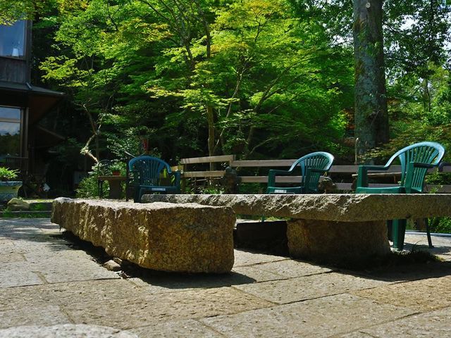 【ガーデン雅】自然あふれるお庭でBBQが楽しめます！_自遊宿　料理旅館　松本亭