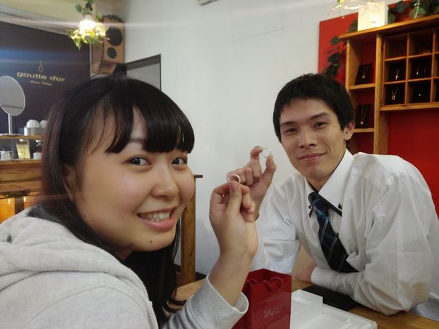 �a�����ɔނƈꏏ�Ƀ����O�Ǝv���o���������܂���_�X�̒�������gouttedor