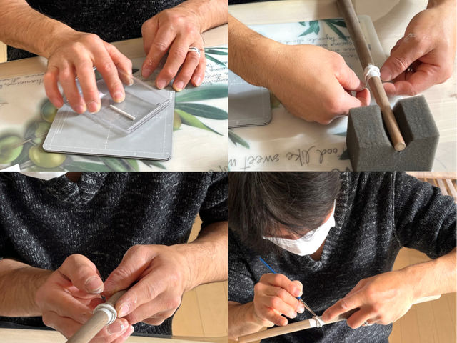 ����̗l�q
�^���ł�_�킭�킭�V���o�[�A�N�Z�T���[