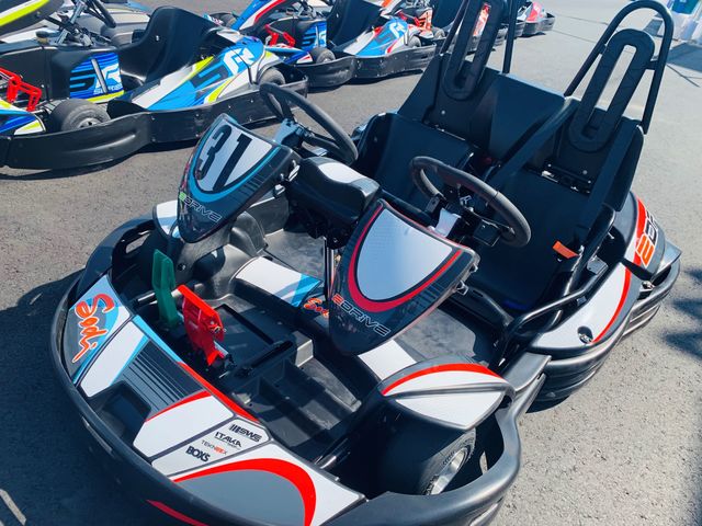 2�l���J�[�g���q�l�Ɠ�l�Ŋy���ނ̂͂������A��l���m�ł̑��s���\�ł�!_Amazing Kart ISK�O���X