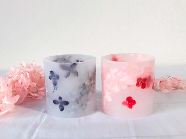 �y���k���܍�i�z�{�^�j�J�������^��_candle&flower Laulearose