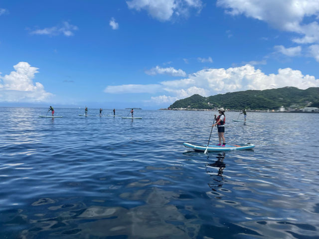 �O���[�v�ł�SUP�́A��̊����y���ޓ��ʂȎ��ԁB���ԂƋ��ɑ����A���R�������Ȃ���΂����ƒB���������L���A�J���[�܂�u�Ԃ�̌����܂��傤�I_�C�̉��F