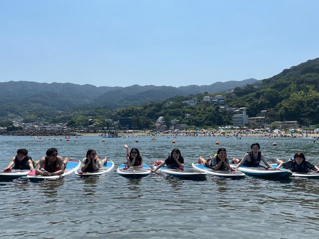 �O���[�v�ł�SUP�́A��̊����y���ޓ��ʂȎ��ԁB���ԂƋ��ɑ����A���R�������Ȃ���΂����ƒB���������L���A�J���[�܂�u�Ԃ�̌����܂��傤�I_�C�̉��F