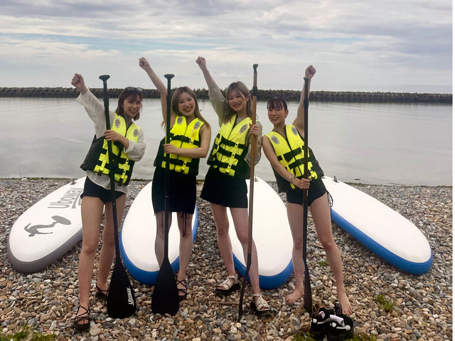 �h�g��̂���C�Ȃ̂ŁA���S�҂ł����S����SUP���y�߂܂��I_Beach house popi