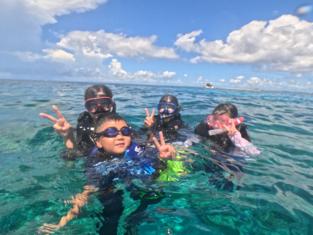シュノーケリングなら家族3世代でもできちゃう!_真心ダイバーズ