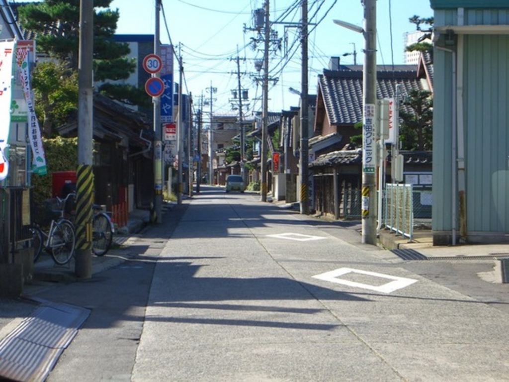 伝統的街並み (美々津)額装済み 伝統的街並み (美々津)額装済み