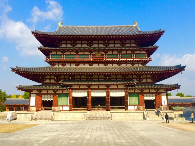 壮麗なる金堂_薬師寺（奈良県奈良市）