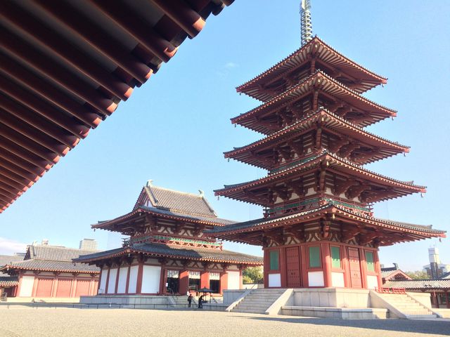 五重塔 金堂 講堂_四天王寺