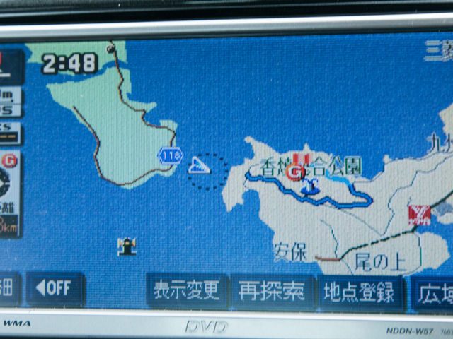 水上走行中_伊王島