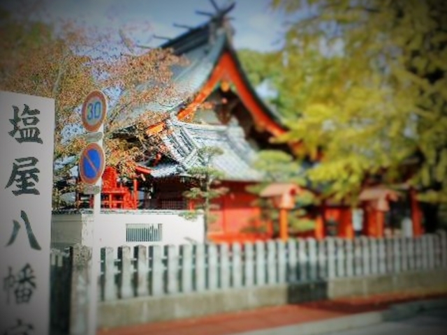 【神が一泊されます】
白ゆき・・のような・・・・お祭りも
いいと思いますっ!_八代神社