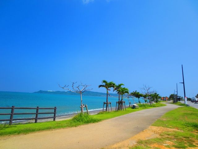 天気が良いと最高です!_海中道路