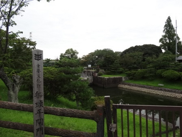 赤福  伊勢だより  9月6日   船頭平閘門 船頭平閘門 文化遺産オンライン