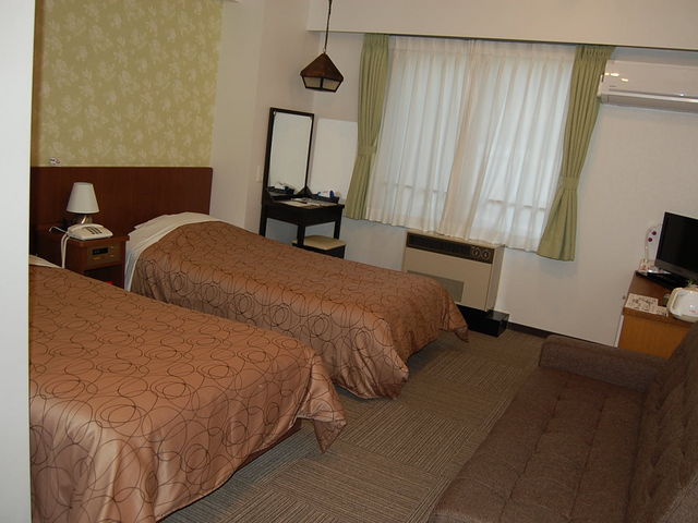 �x�b�h�Ȃ̂����ꂵ���B_���n�n�C�����h�z�e��