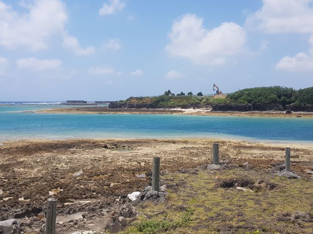 キレイな青_奥武島