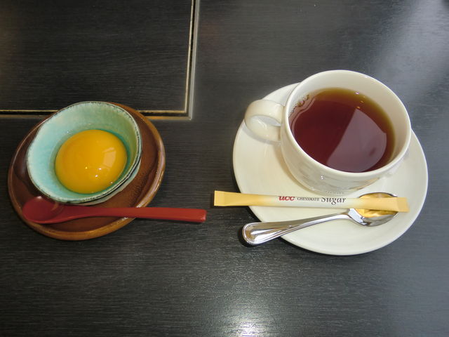 デザートのマンゴープリンと紅茶(^^♪_レンブラントホテル大分