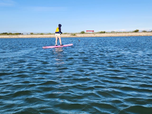 ���ꂢ�Ȍi�F�ł�_�W�H��SUP���J���b�N�����ē���