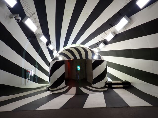 �}�[�`��������̐��Ë��^Tunnel of Light�̓��e�ʐ^1