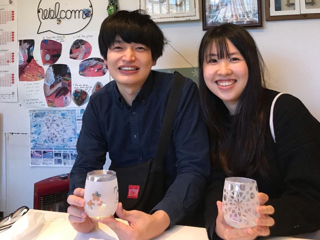 �V�����s�`�L�O�A�v���o�K���X�̌��A
�T���h�u���X�g�}�C�R�b�v����_ROSE GLASS GALLERY