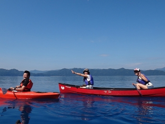 日本一深い湖“田沢湖”。神秘的な湖をカヌーで体験！_田沢湖アウトドアツアー