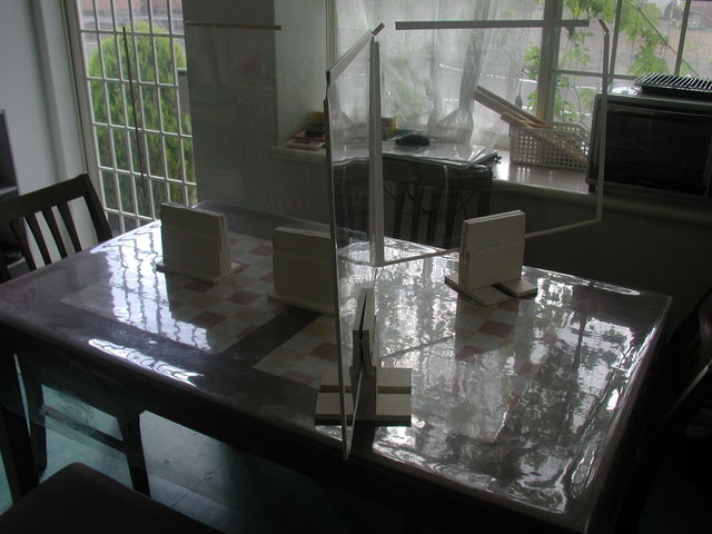 �R���i�΍�
�Z�p���[�c�N���A�{�[�h3�l�p_�X���[�N�H�[SATOH