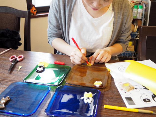 �K���X�����̗l�q_Unit�K���X�H�[