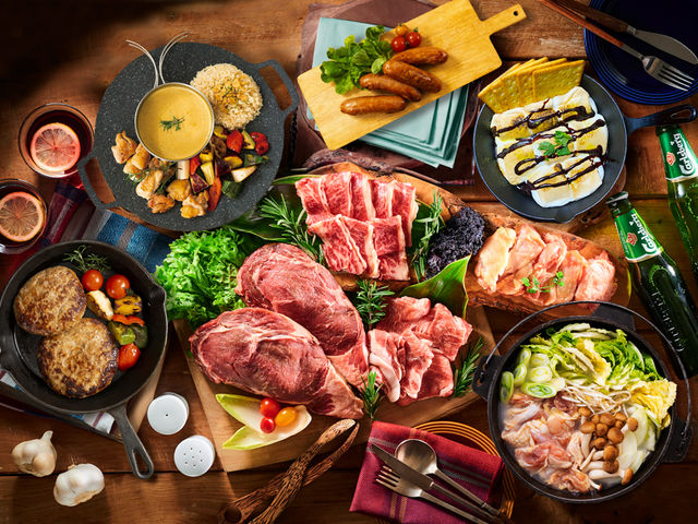 �D������ ��o�[�x�L���[�̒�~��Ƒ�n�̌b�݂�BBQ~