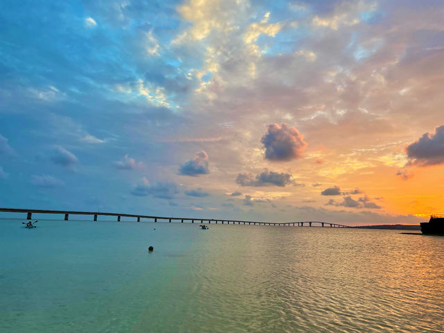 �T���Z�b�g�c�A�[
���z�I�Ȍi�F�ł�_Activity Miyakojima DOSU