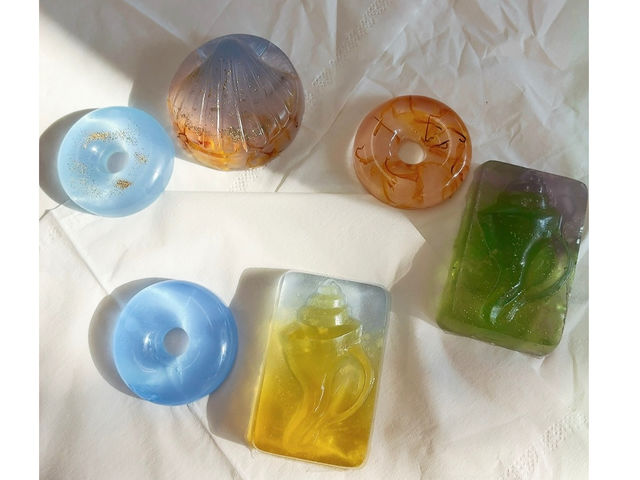 �ċG���[�N�V���b�v�B�J���t���ȃO���Z�����\�[�v���B_Lien de aroma