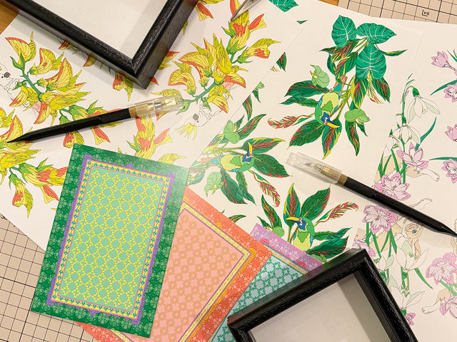 ���[�N�V���b�v�̗l�q�A_Seri�fs Drawing Studio
