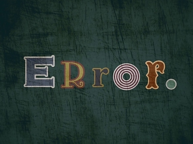 BAR ERror o[ G[̎ʐ^1