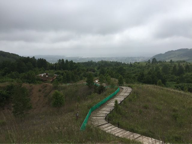 有珠山西山山麓火口散策路