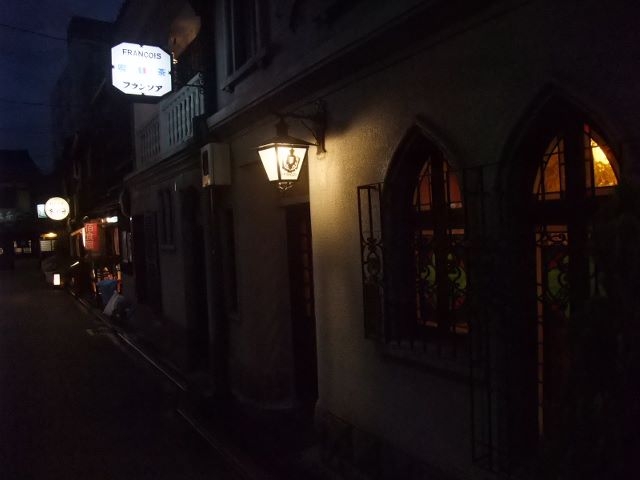 お店の外観も お洒落です。_フランソア喫茶室
