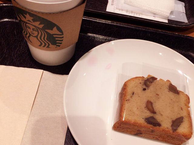 マロンケーキ_スターバックス コーヒー 小山店（Starbucks Coffee）