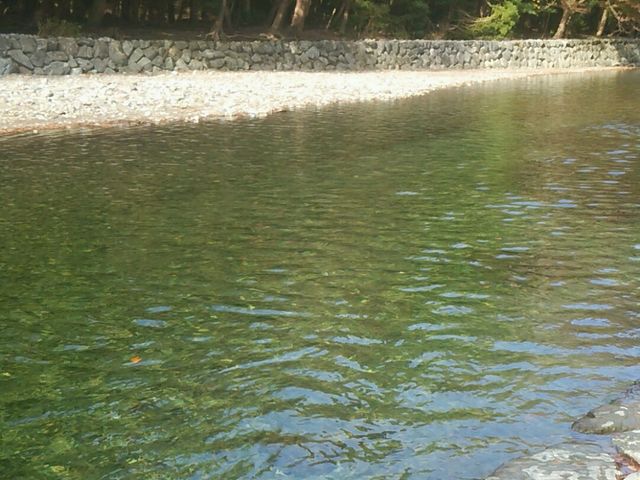 川も流れています。_五十鈴公園