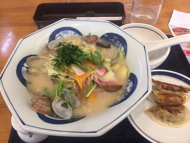 あさりたっぷり春ちゃんぽん_リンガーハット 長崎出島店
