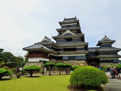 10月の松本城 f_国宝松本城