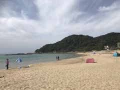 遠浅で透明度も高くサラサラの細かい砂浜 - 浜詰海水浴場のクチコミ
