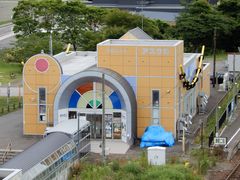 �V����񂳂�̓��̉w�@���܂ׂ� �����v���U�A�X�N���@�ւ̓��e�ʐ^1