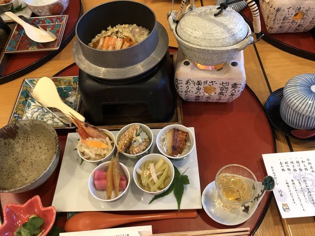 ボリュームがある上にこの後食後のデザートもついていました!_加賀料理ばん亭