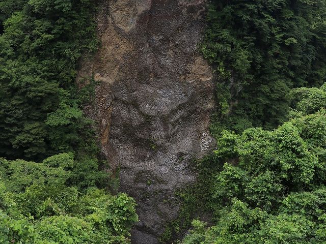 九酔峡の十三曲展望所の隣です。_桂茶屋