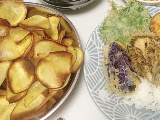 ���܂����`�b�v�X�ƓV���i�Y��Ɏʐ^�B�ꂽ�Ƃ��낾���j_������