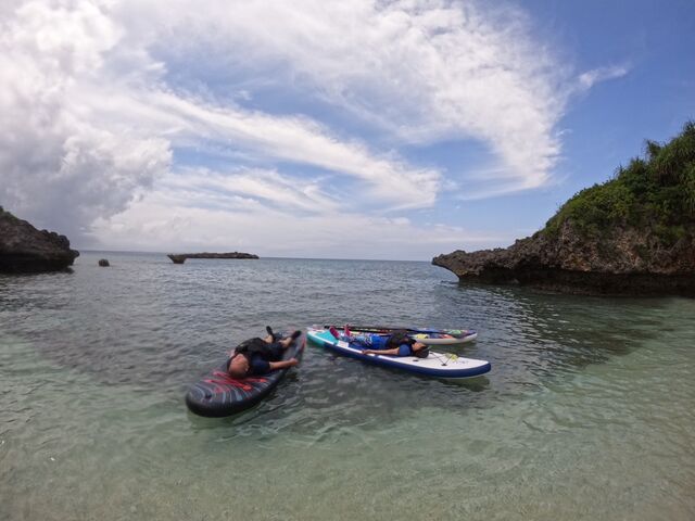 �������A�܂�����ASUP�̃{�[�h�̏�ŋx�e�^�C��_�C�P�����p���_�C�X �{�Ó�