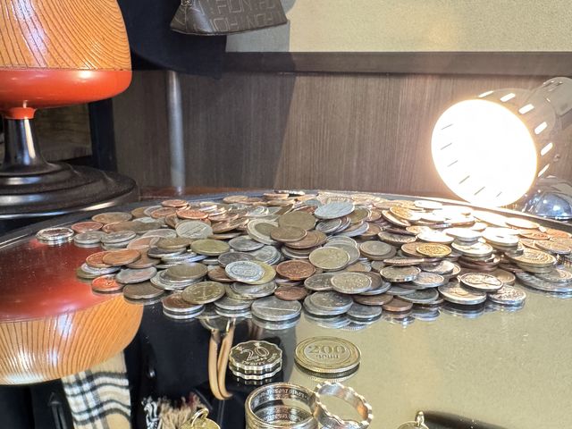 �ʐ^�B_�R�C�������O����̌� Cllepham Coin(�N���b�|���R�C��)