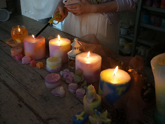 �y�z�C�b�v�L�����h���R�[�X�z���q�l��i�Ō�ɂ͓X�����Â����ăL�����h���i�C�g�����܂��I_candle shop kinari