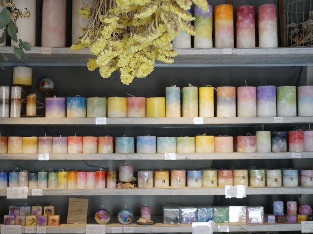 �X���̏��i�I�ɂ̓L�����h�����т�����I_candle shop kinari