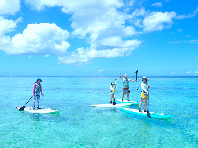 �Ƒ��ł̂�т�N���[�W���O��_SUP�E�N���A�J���b�N Nice Time Okinawa