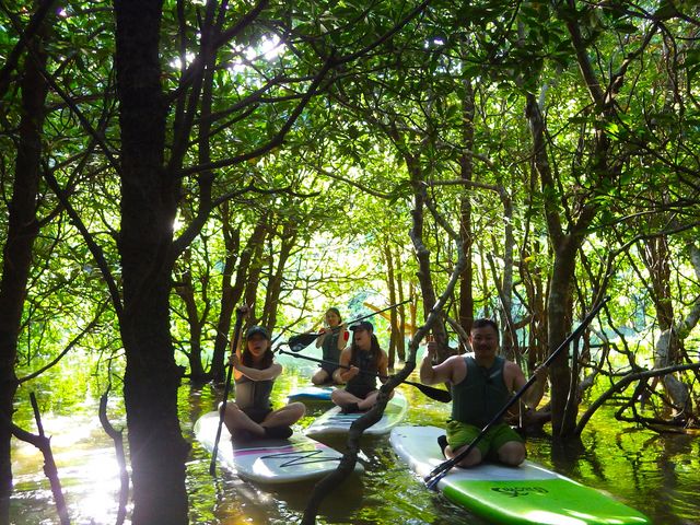 �}���O���[�u�̐X�E�T���R�[�X����l�C�I�I_SUP�E�N���A�J���b�N Nice Time Okinawa